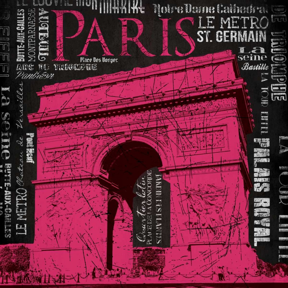 Paris  Type mate art print by Jace Grey for $57.95 CAD