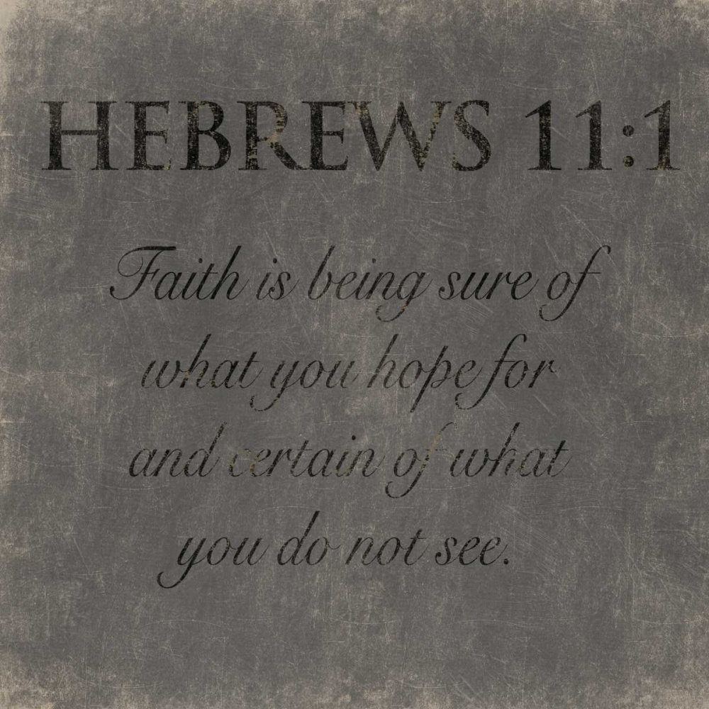 Faith Hebrew art print by Jace Grey for $57.95 CAD