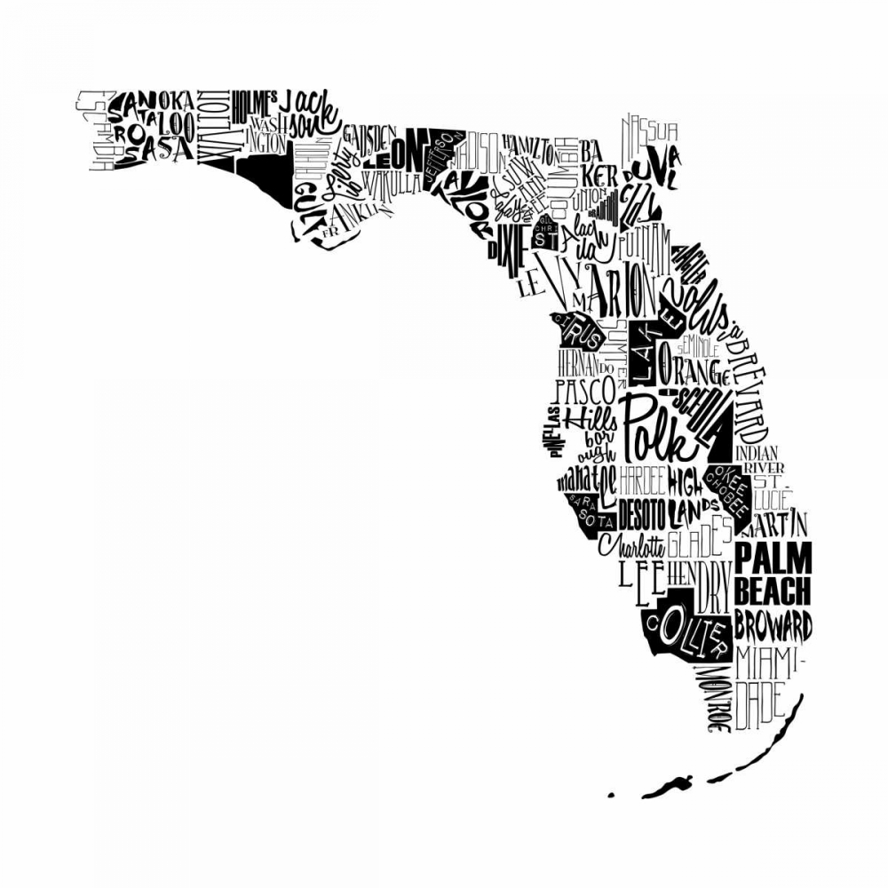 Florida art print by Jace Grey for $57.95 CAD