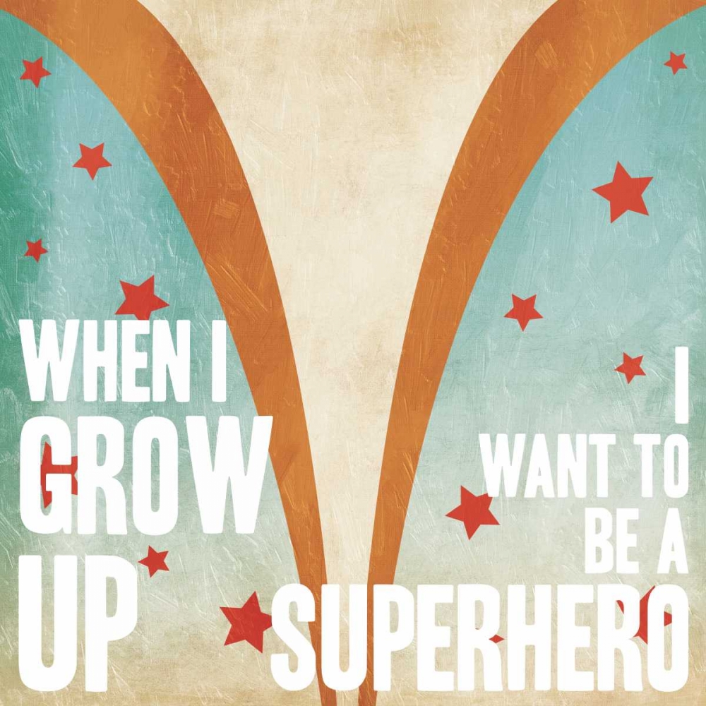 Superhero Power Mate art print by Jace Grey for $57.95 CAD