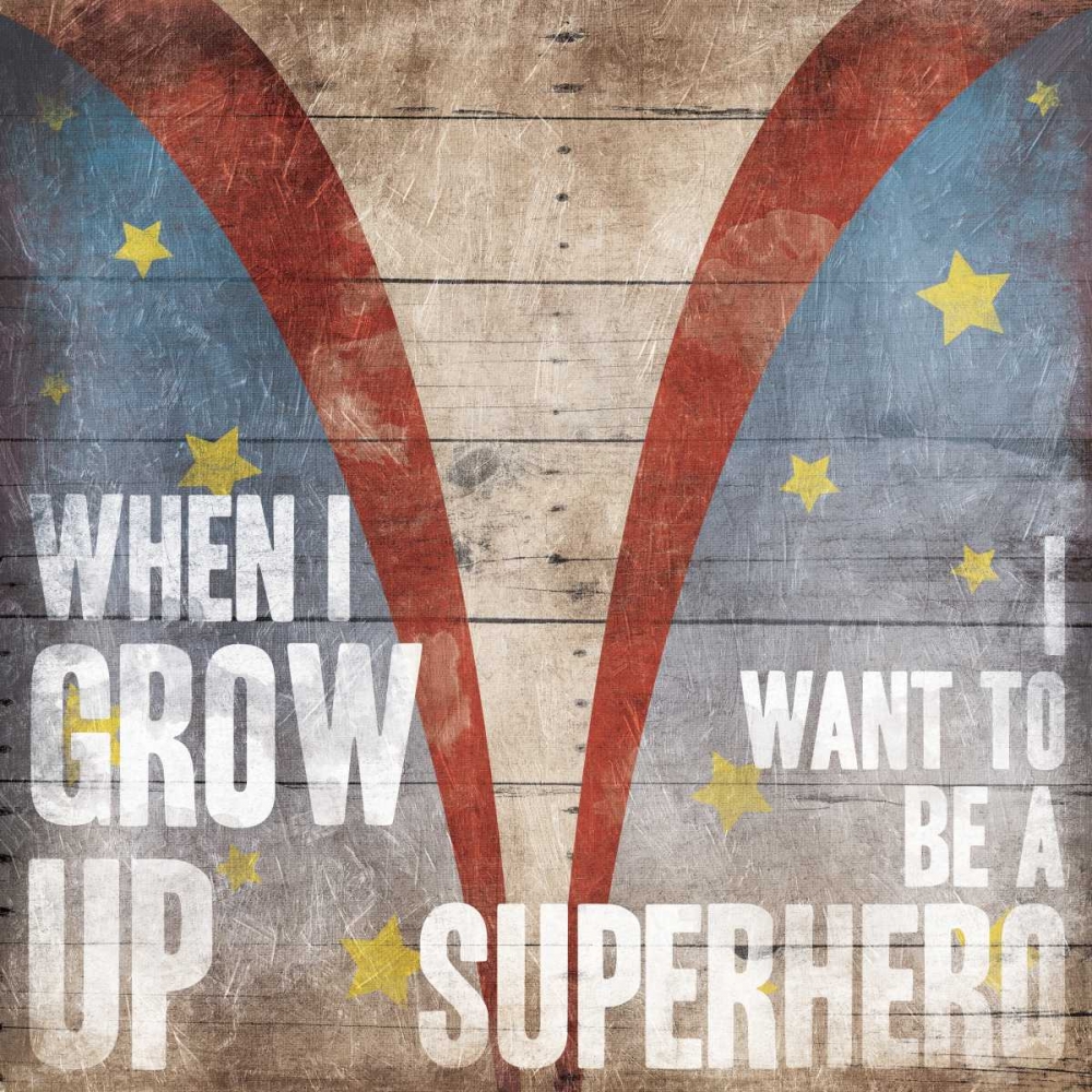Superhero Mate art print by Jace Grey for $57.95 CAD