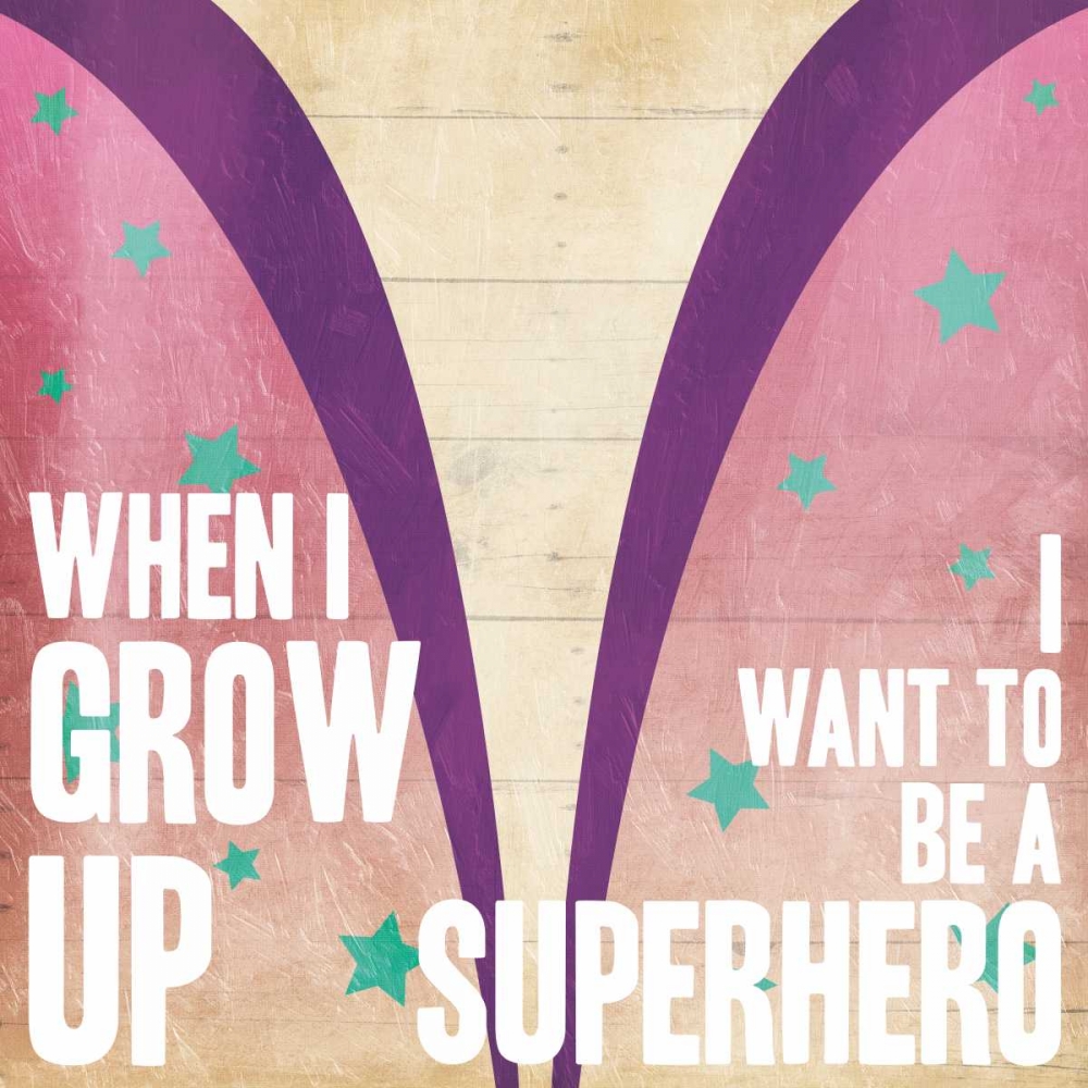 Superhero Girl Power art print by Jace Grey for $57.95 CAD