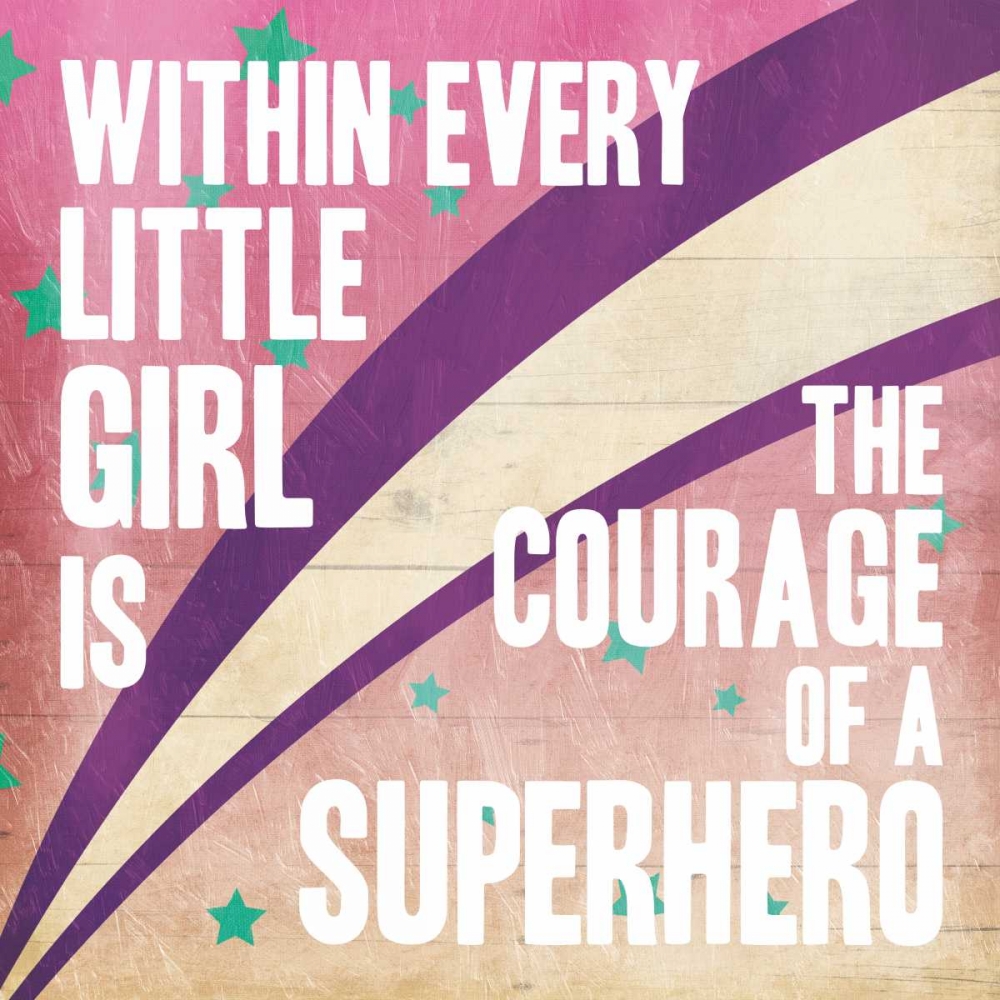 Superhero Girl Mate art print by Jace Grey for $57.95 CAD