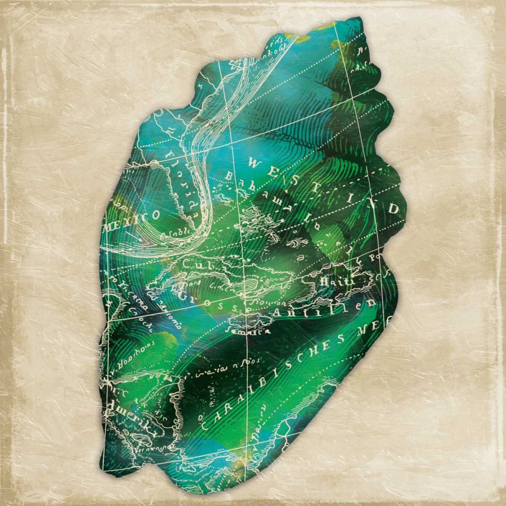 Map Shell art print by Jace Grey for $57.95 CAD