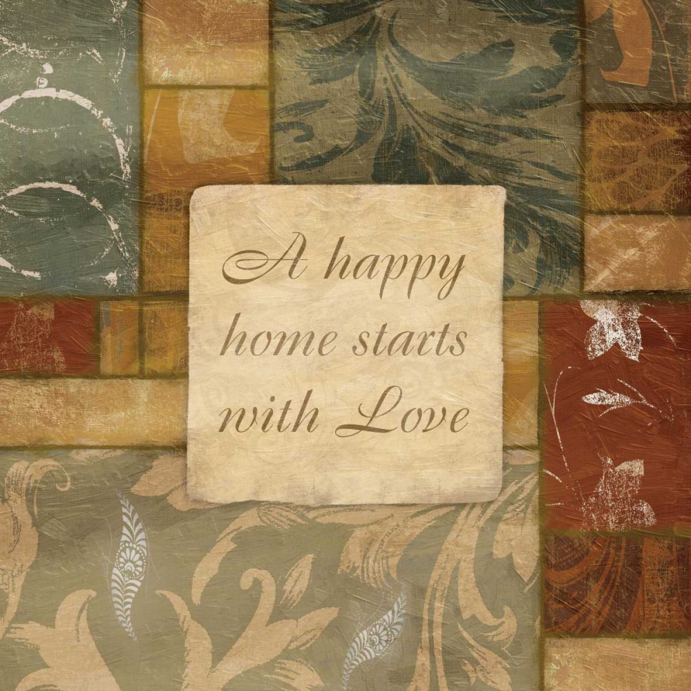 Happy home art print by Jace Grey for $57.95 CAD