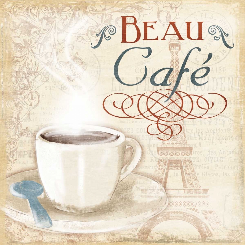 Beau Cafe art print by Jace Grey for $57.95 CAD
