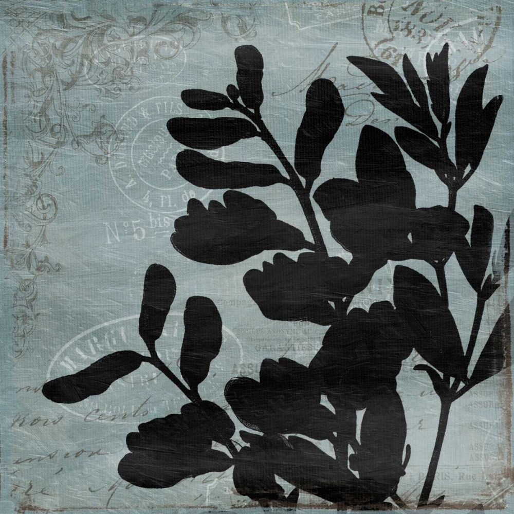 Floral Black Mate art print by Jace Grey for $57.95 CAD