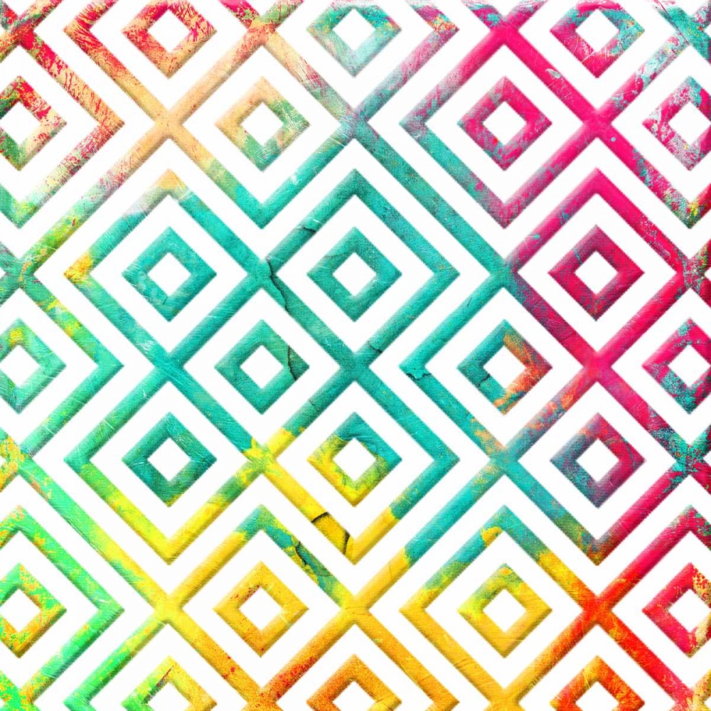Bright Cosmic pattern art print by Jace Grey for $57.95 CAD