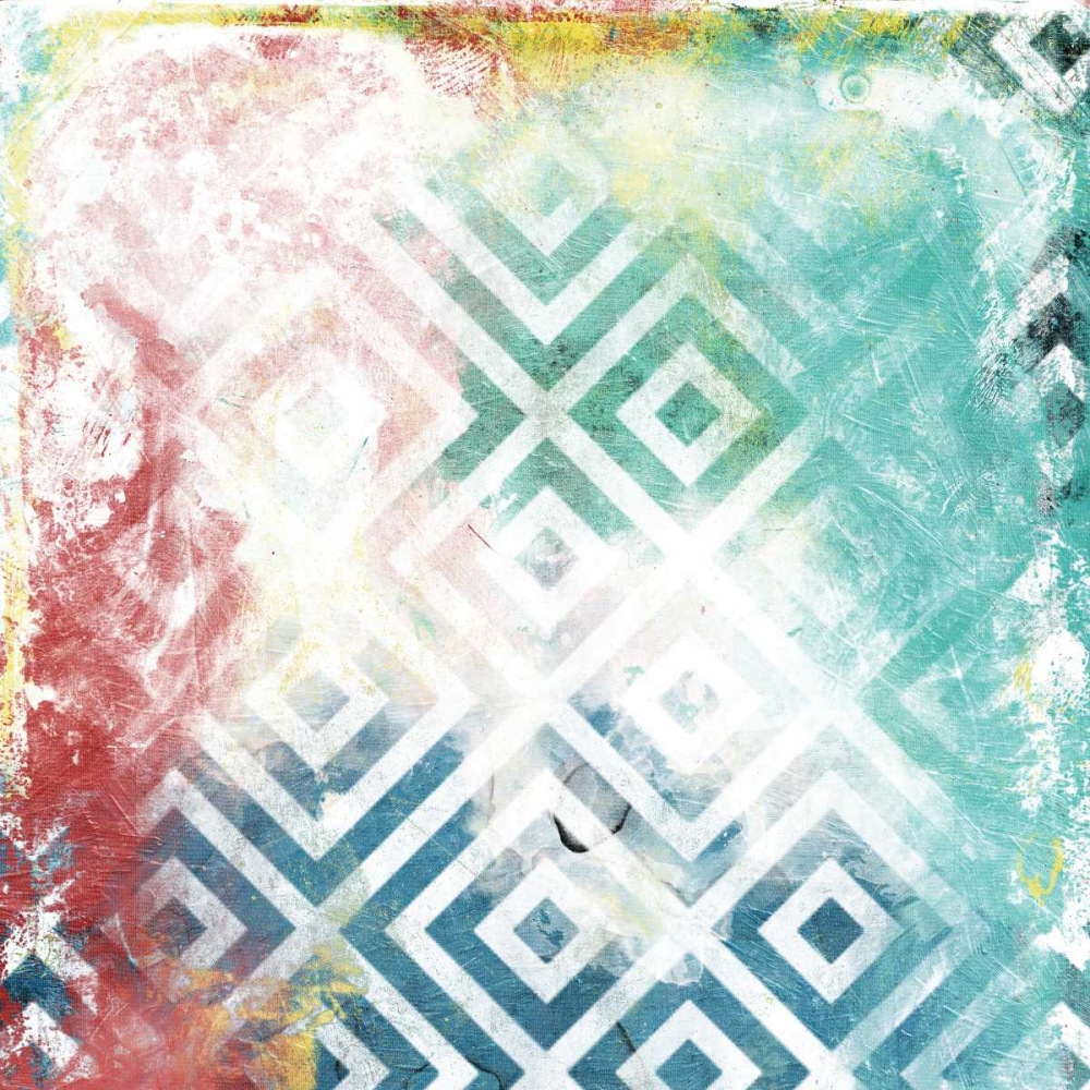 Happy Cosmic pattern art print by Jace Grey for $57.95 CAD
