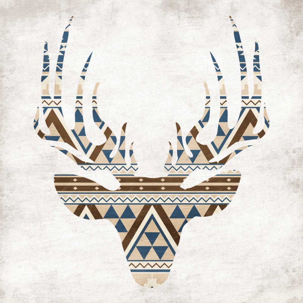 Aztec Deer No Background art print by Jace Grey for $57.95 CAD