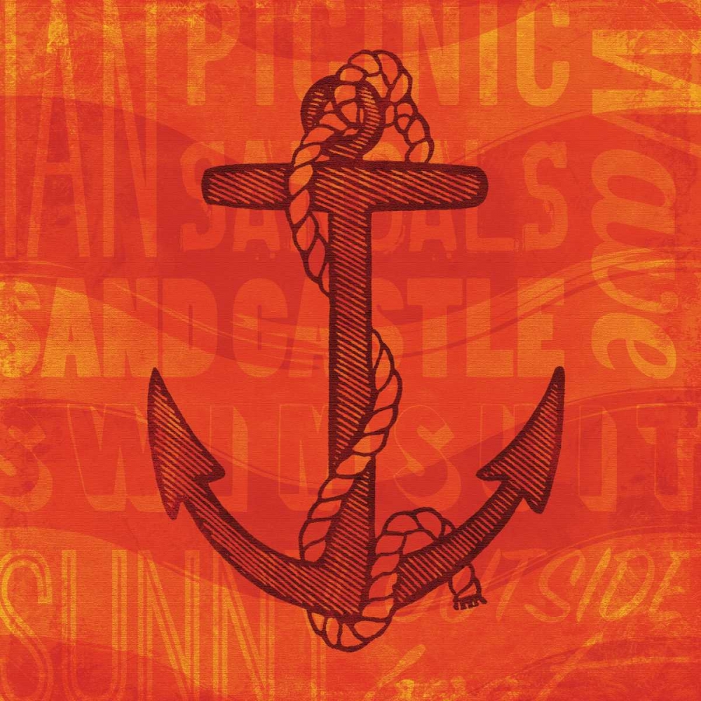 Summer Bright Anchor art print by Jace Grey for $57.95 CAD