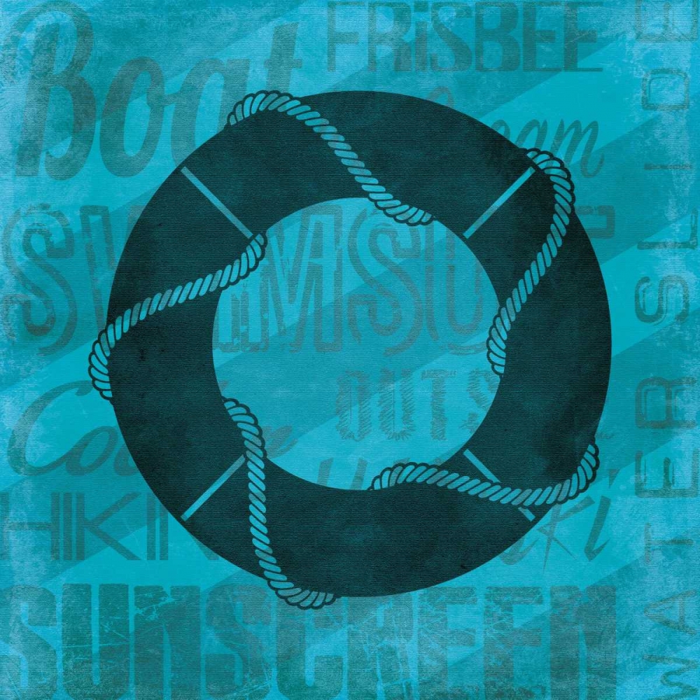 Summer  Bright Lifesaver art print by Jace Grey for $57.95 CAD