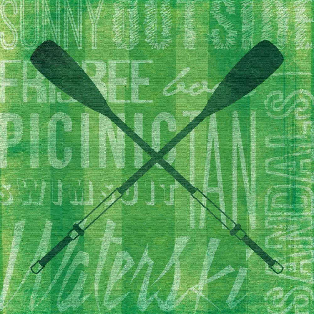 Summer Bright Oars art print by Jace Grey for $57.95 CAD