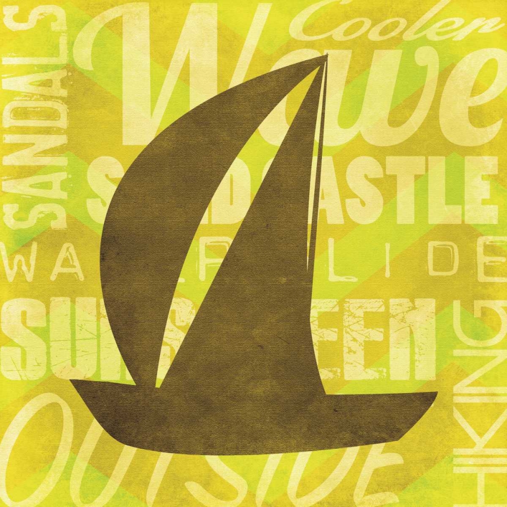 Summer Bright Boat art print by Jace Grey for $57.95 CAD
