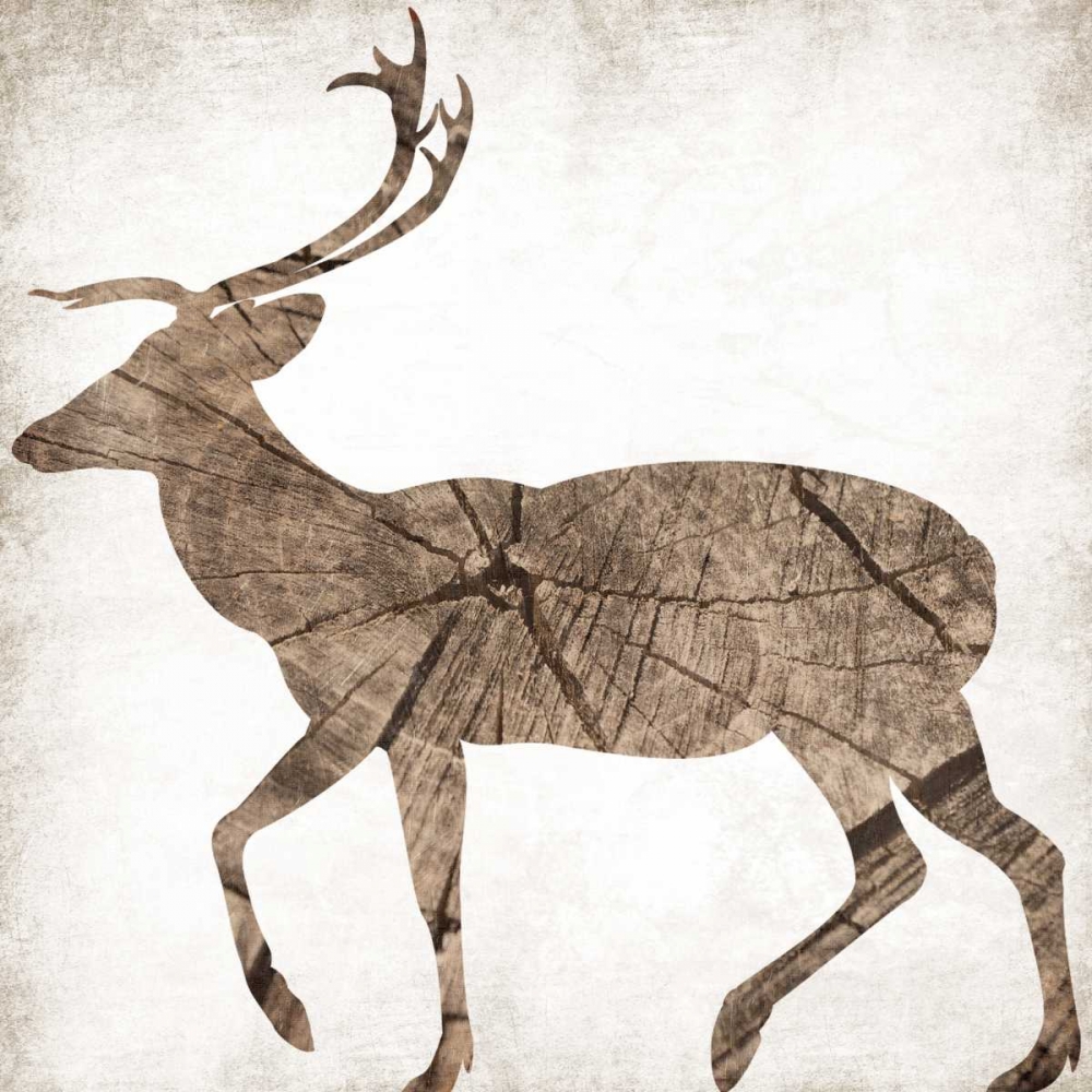 Brown Wood Deer Mate art print by Jace Grey for $57.95 CAD