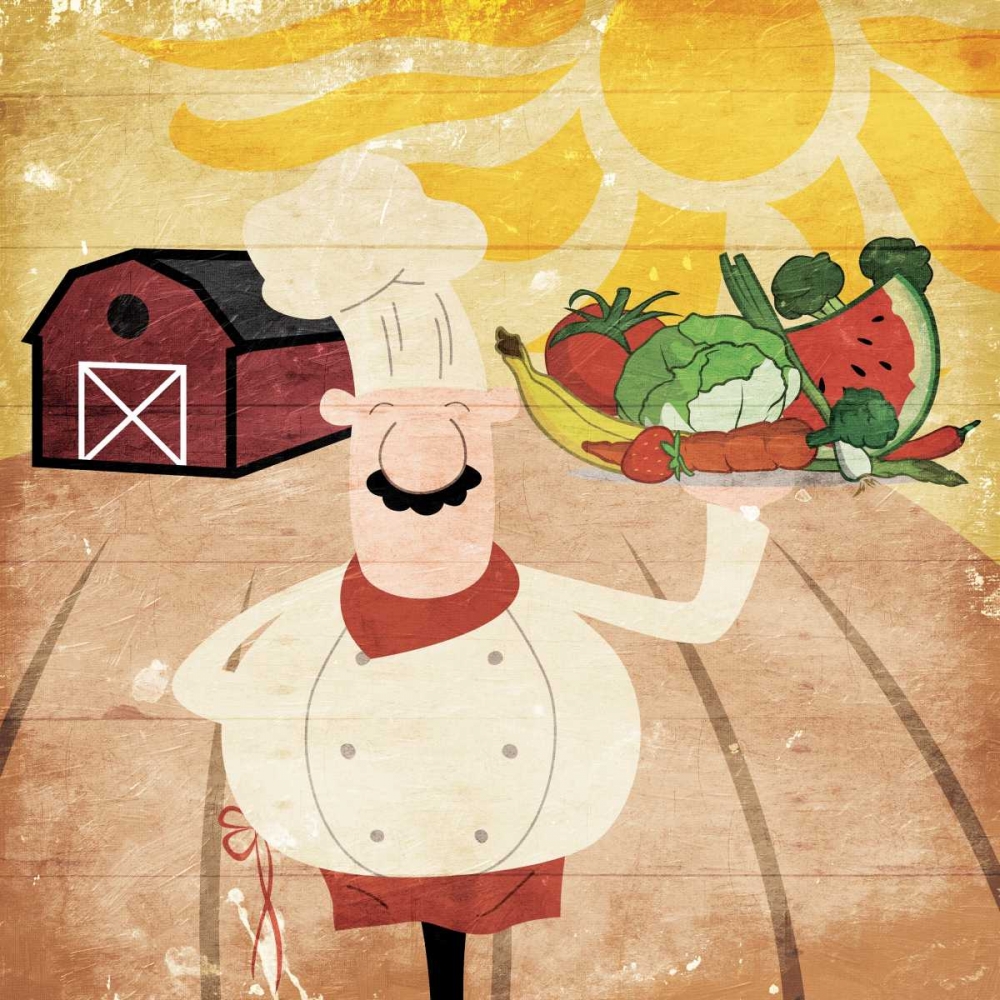 Farming Chef art print by Jace Grey for $57.95 CAD