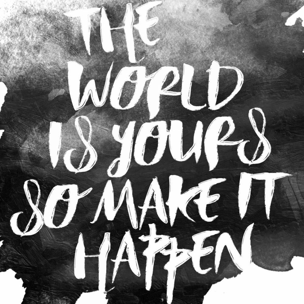 World Is Yours art print by Jace Grey for $57.95 CAD