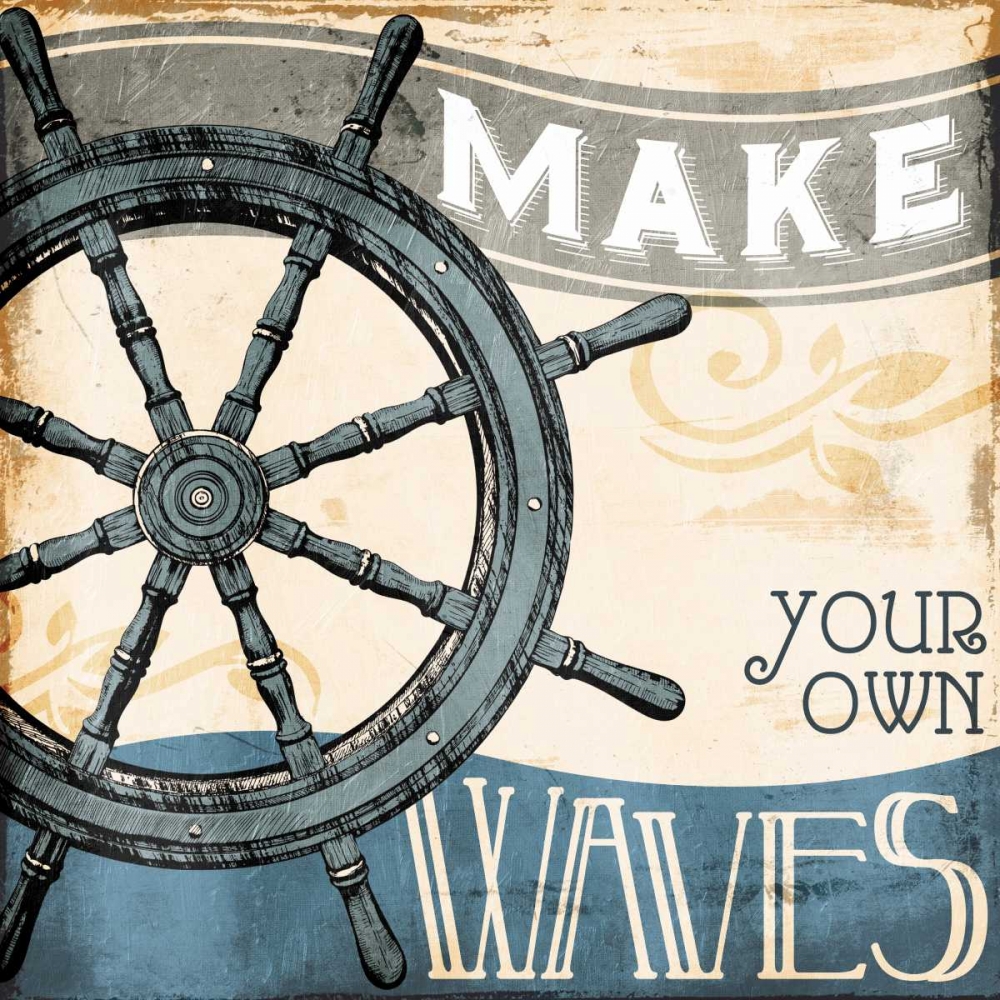 Make Your Own Waves art print by Jace Grey for $57.95 CAD