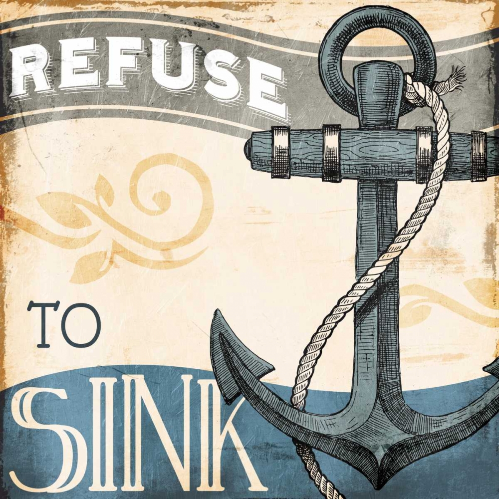 Refuse To Sink art print by Jace Grey for $57.95 CAD