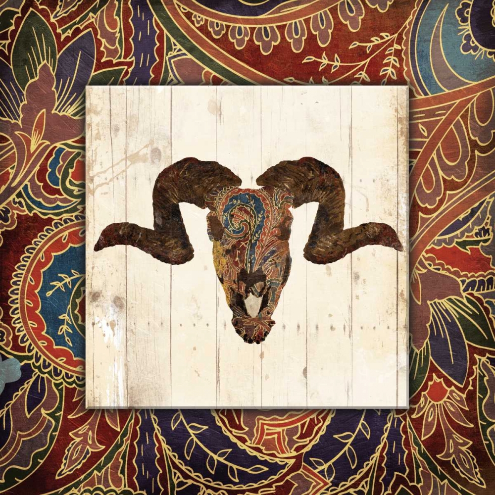Patterned Skull Two art print by Jace Grey for $57.95 CAD