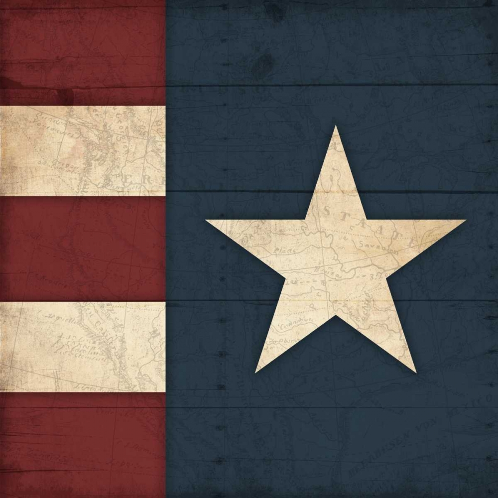 Star And Stripes art print by Jace Grey for $57.95 CAD