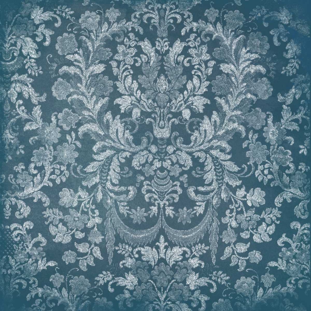 Blue Floral Chaos art print by Jace Grey for $57.95 CAD