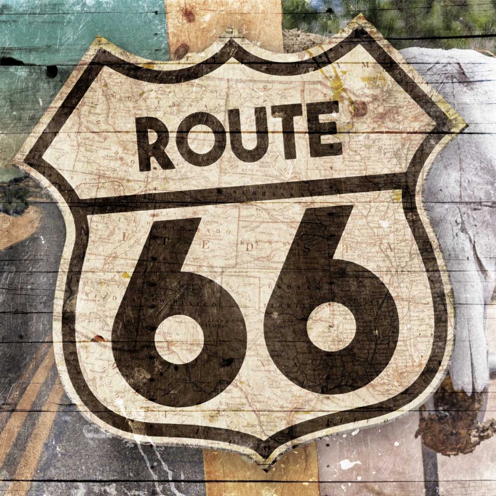 Sign Of 66 art print by Jace Grey for $57.95 CAD