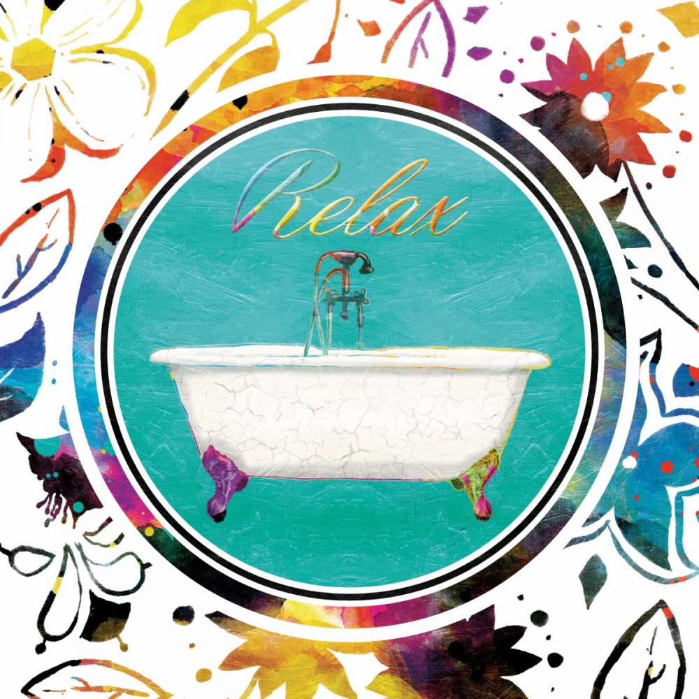 Colorful Relaxation art print by Jace Grey for $57.95 CAD
