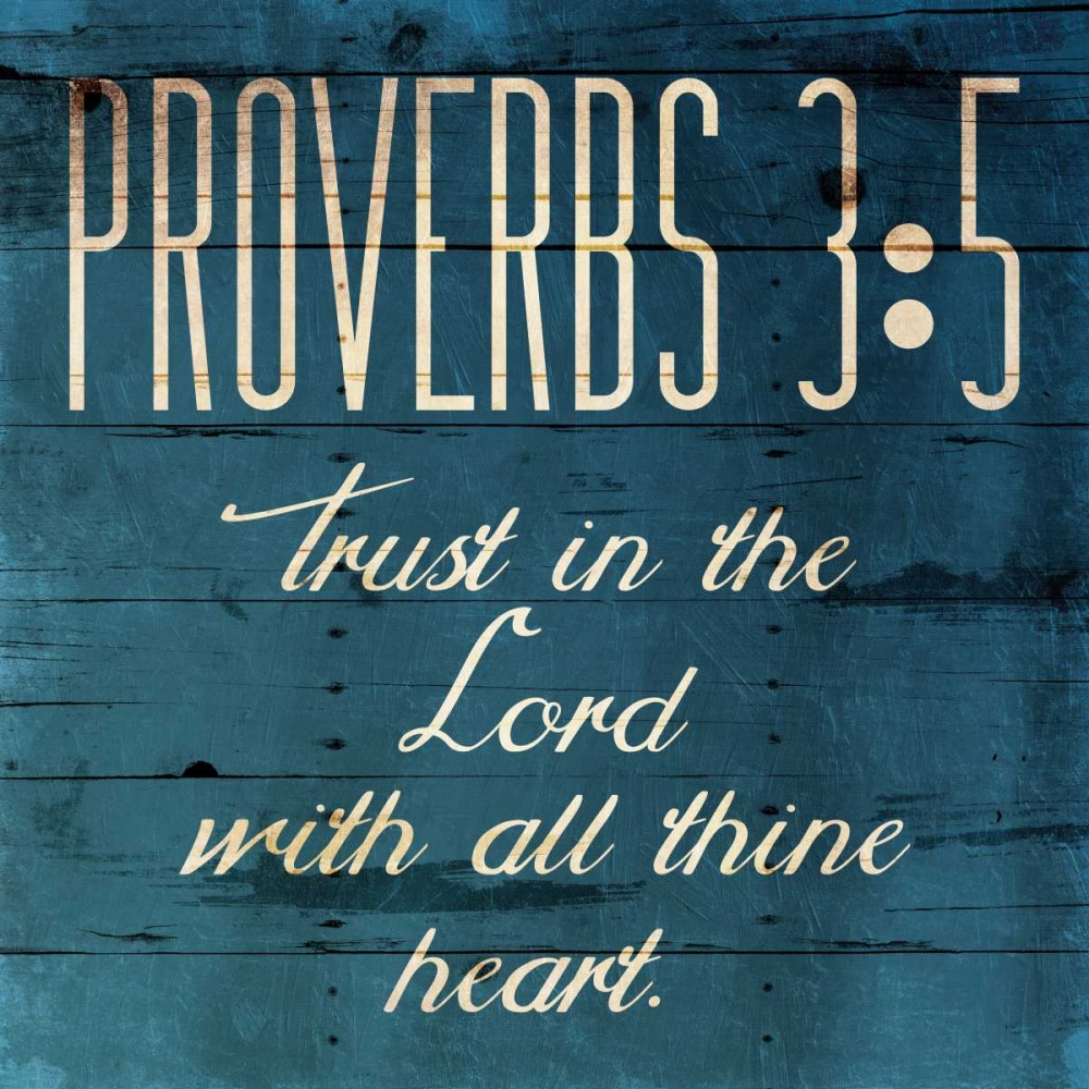 Trust In The Lord Clean art print by Jace Grey for $57.95 CAD