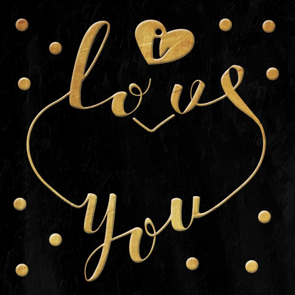Love Is Gold art print by Jace Grey for $57.95 CAD