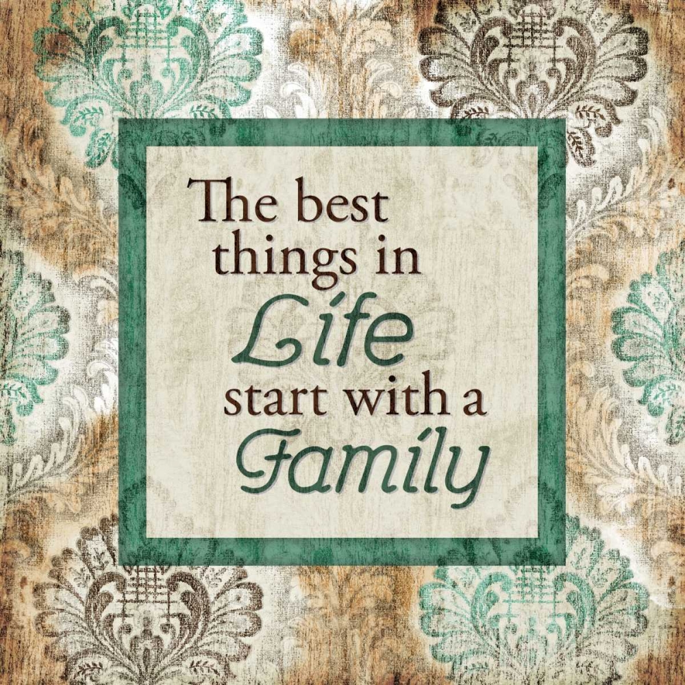 Start With A Family art print by Jace Grey for $57.95 CAD