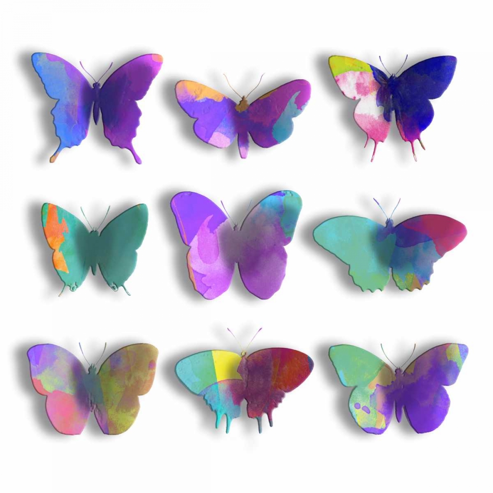 Watercolor Butterfly Pop art print by Jace Grey for $57.95 CAD