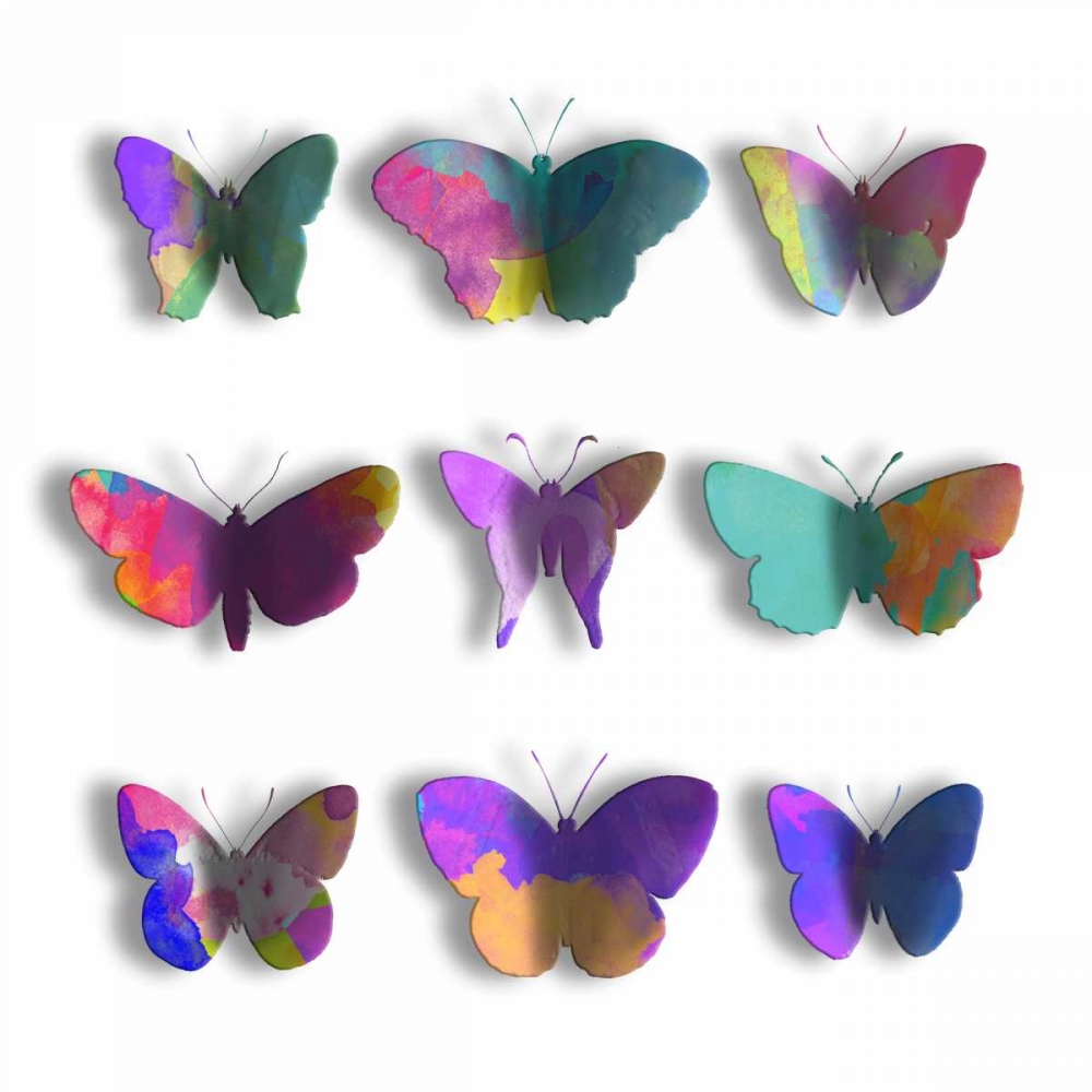 Watercolor Butterfly Pop Mate art print by Jace Grey for $57.95 CAD