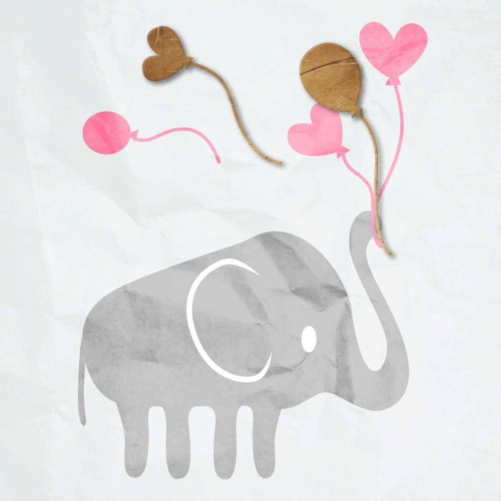 Elephant Balloon art print by Jace Grey for $57.95 CAD