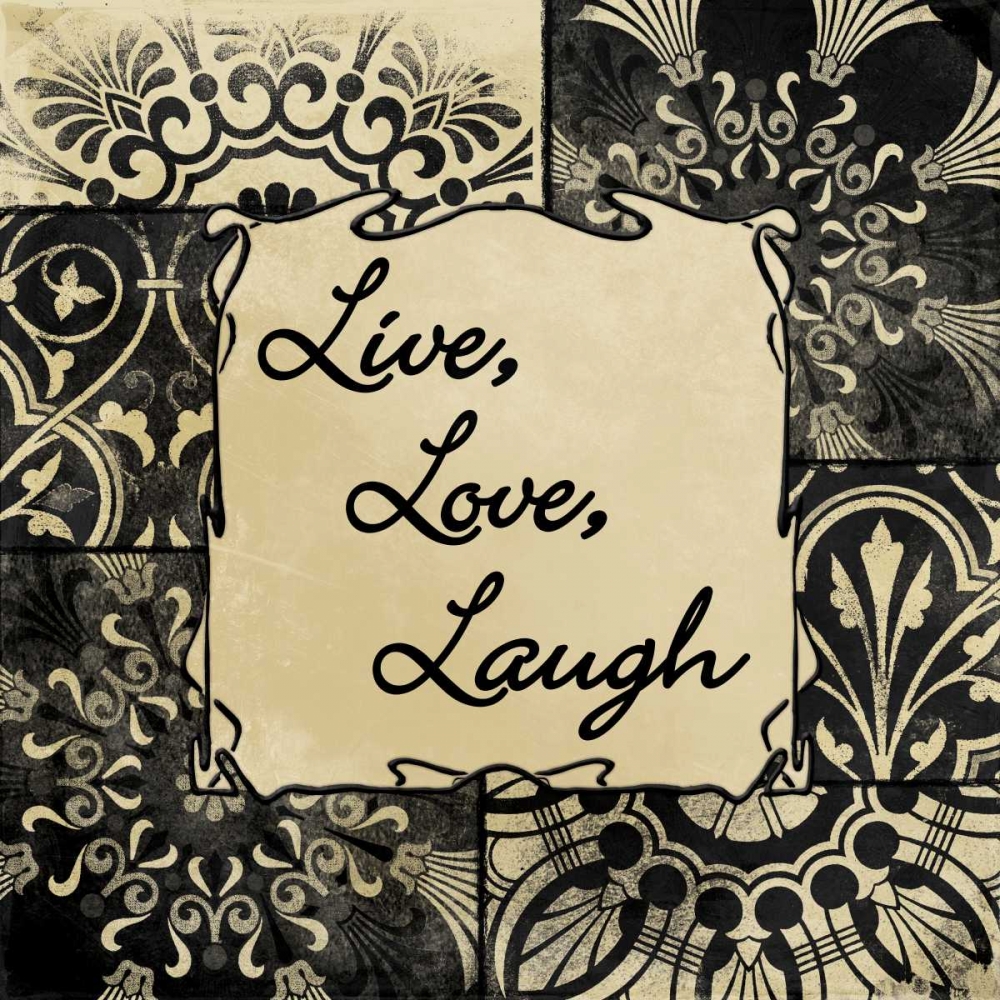 Live Love Laugh art print by Jace Grey for $57.95 CAD