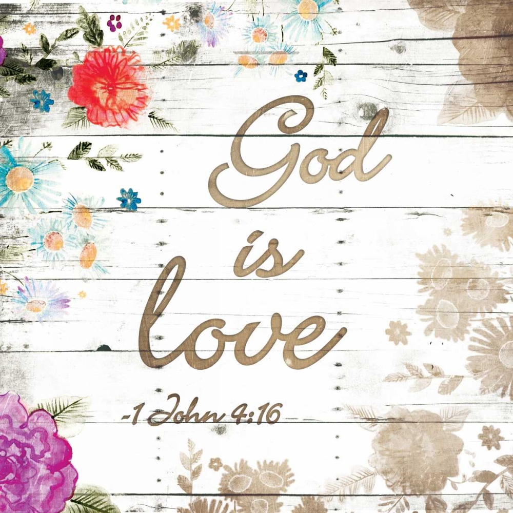 God Is Love art print by Jace Grey for $57.95 CAD