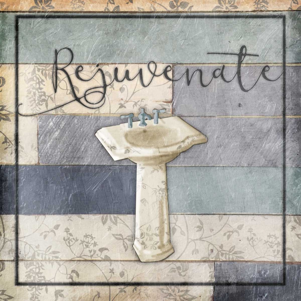 Rejuvenating Wooden Bath art print by Jace Grey for $57.95 CAD