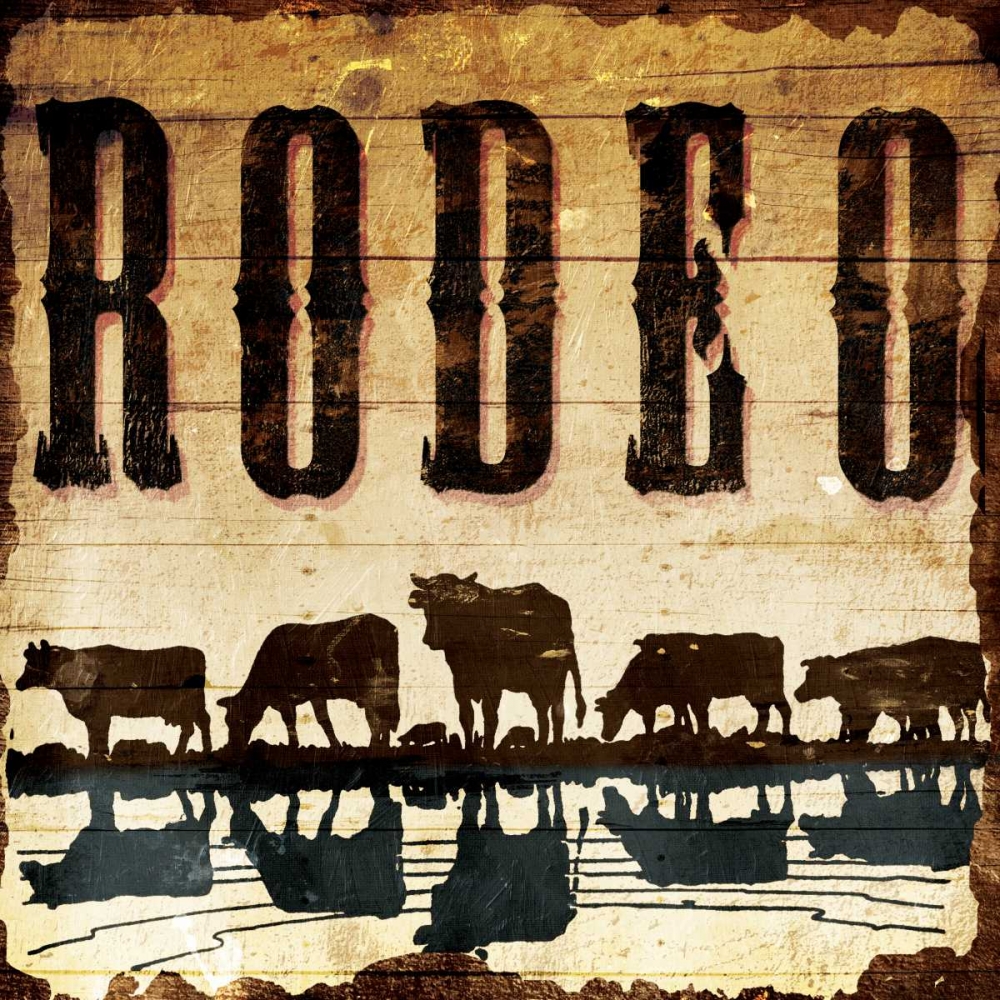 Rodeo art print by Jace Grey for $57.95 CAD