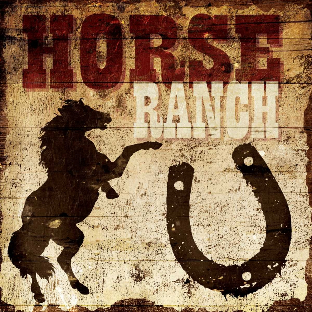 Horse Ranch art print by Jace Grey for $57.95 CAD