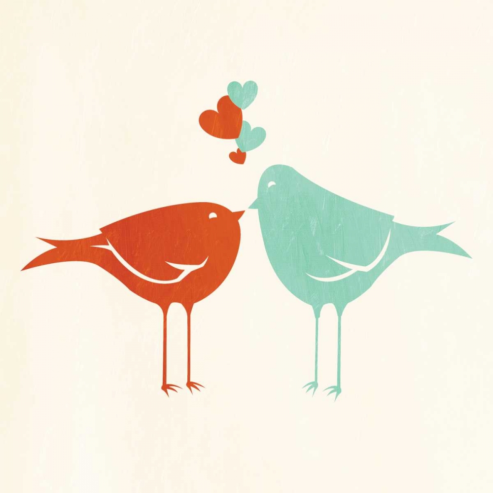 Birds In Love art print by Jace Grey for $57.95 CAD