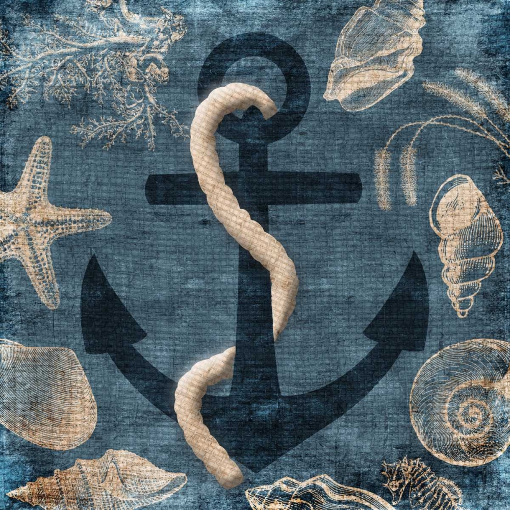Anchor Blue art print by Jace Grey for $57.95 CAD
