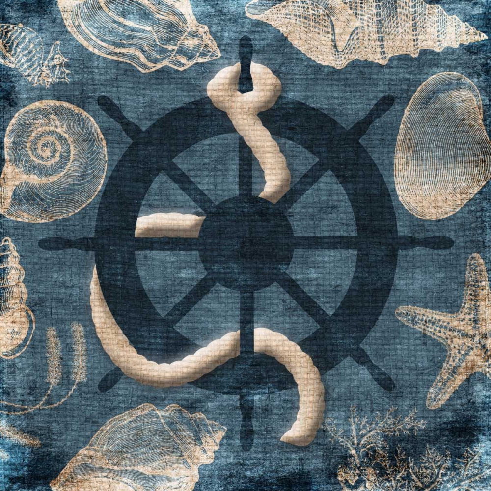 Steering Wheel Blue art print by Jace Grey for $57.95 CAD