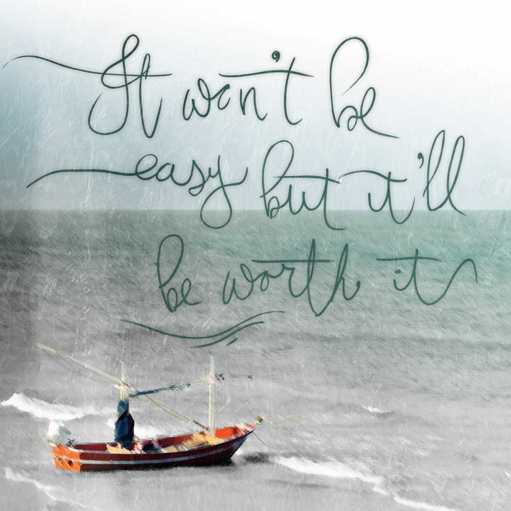 Wont Be Easy art print by Jace Grey for $57.95 CAD