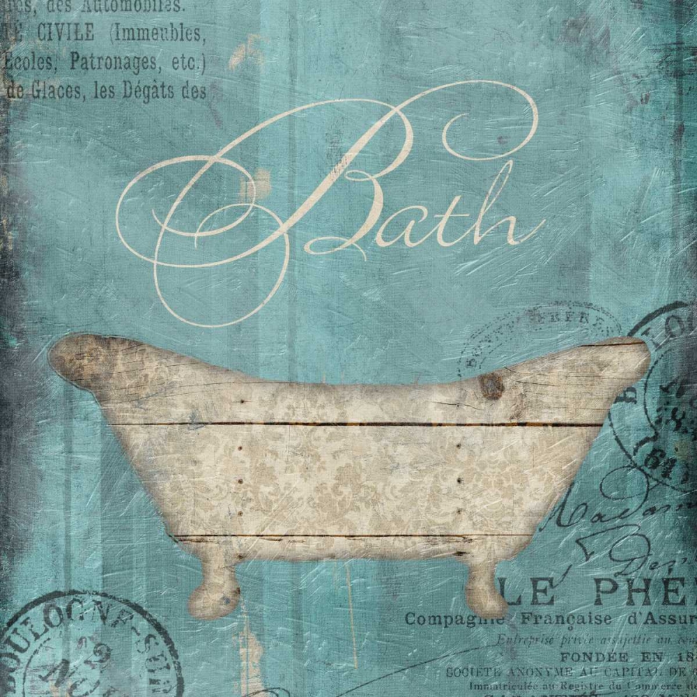Bath Wood Inprint art print by Jace Grey for $57.95 CAD