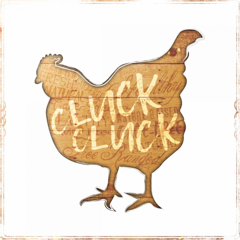 Cluck Cluck art print by Jace Grey for $57.95 CAD