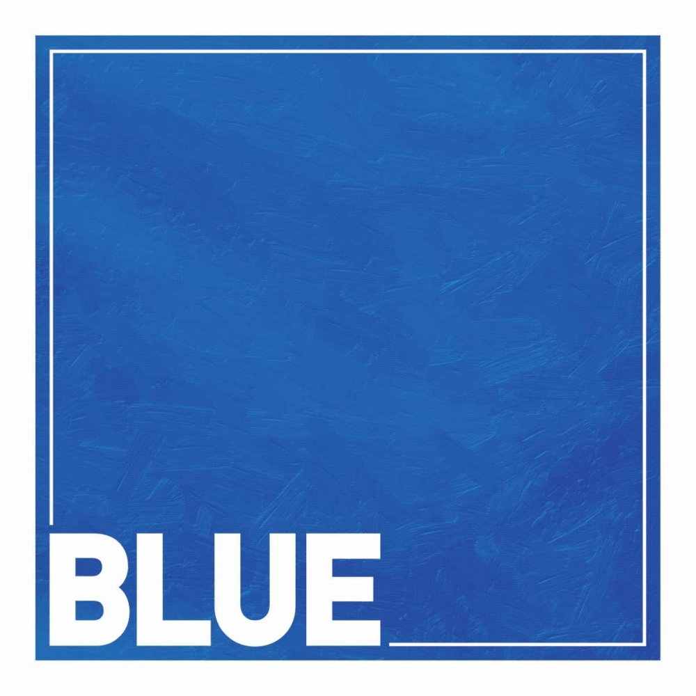 Blue Square art print by Jace Grey for $57.95 CAD