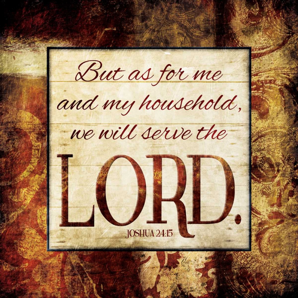 Serve The Lord art print by Jace Grey for $57.95 CAD