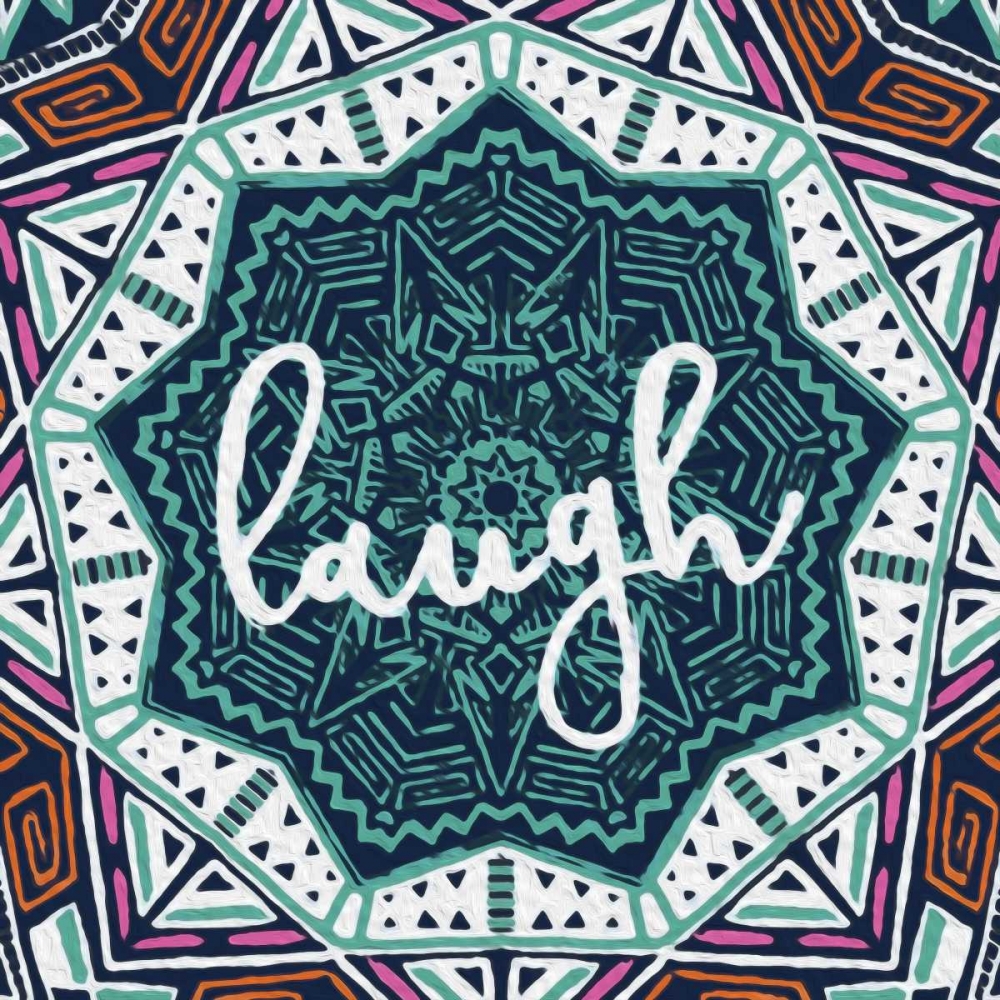 Bohemian Laugh art print by Jace Grey for $57.95 CAD