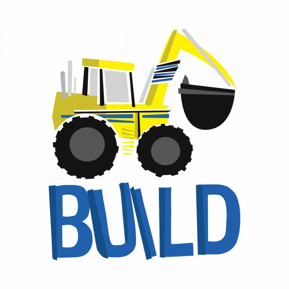 Yellow Build art print by Jace Grey for $57.95 CAD