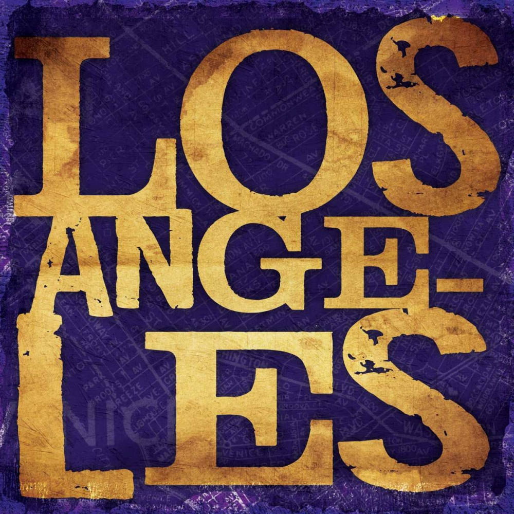 Los Angeles art print by Jace Grey for $57.95 CAD